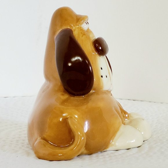 Vintage Ceramic Sitting Hound Dog - Picture 1 of 6